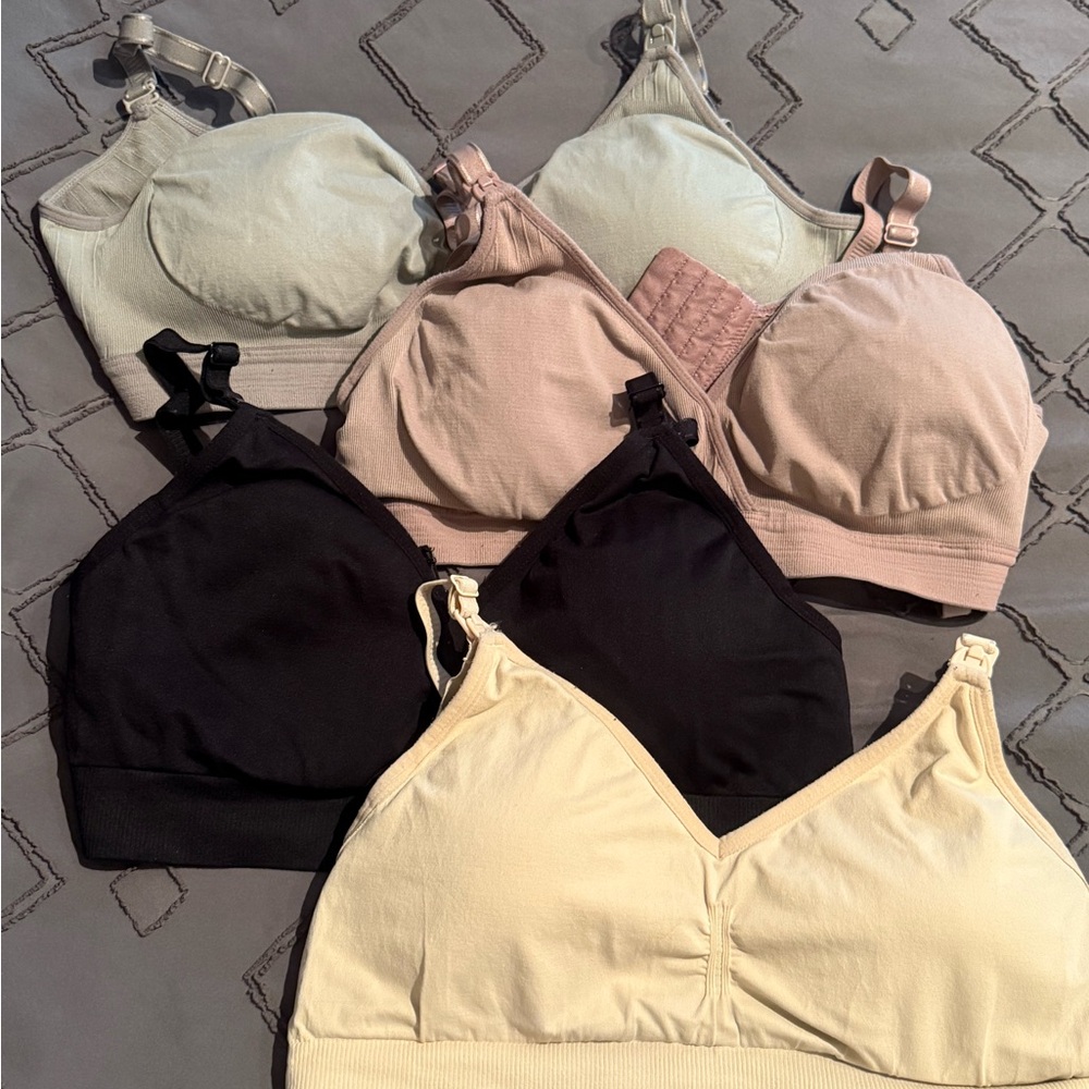 nursing bra lot (4) sz L